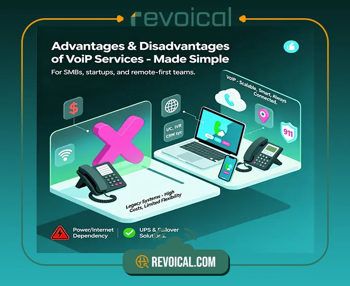 Advantages and disadvantages of voip