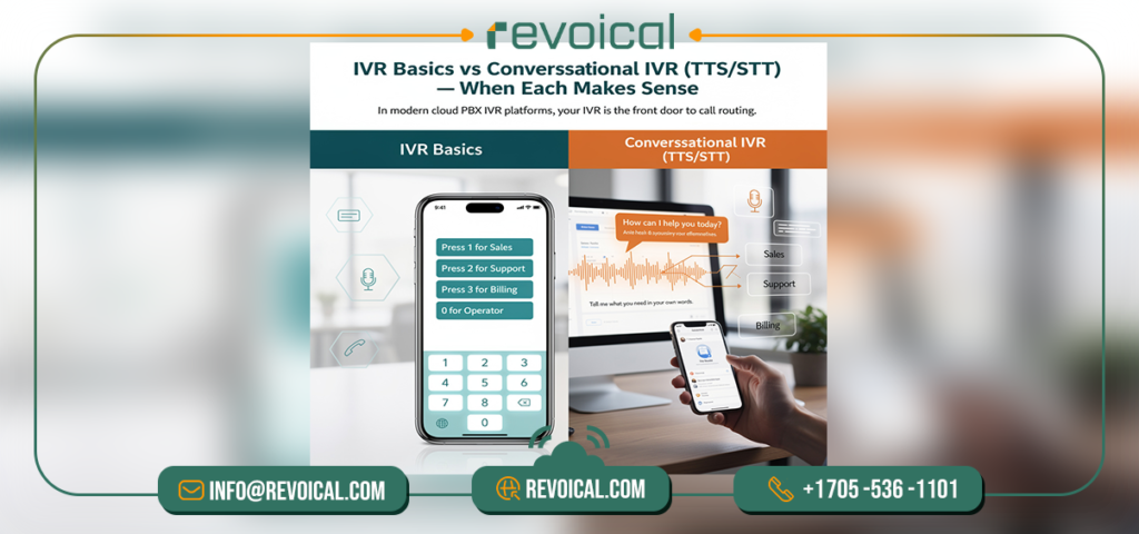 IVR Basics vs Conversational IVR