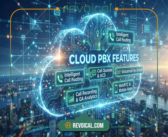 Hosted pbx features