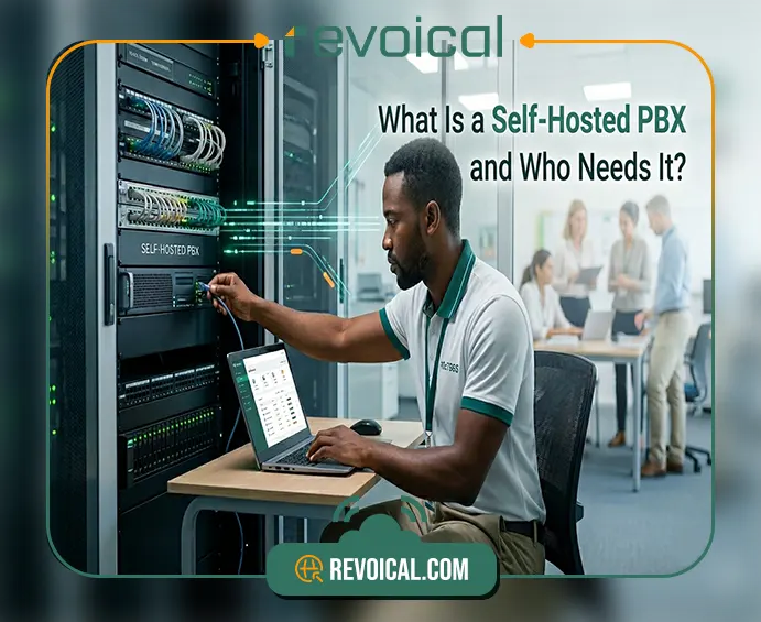 What is a self hosted pbx
