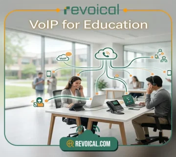 Voip system for educational institution