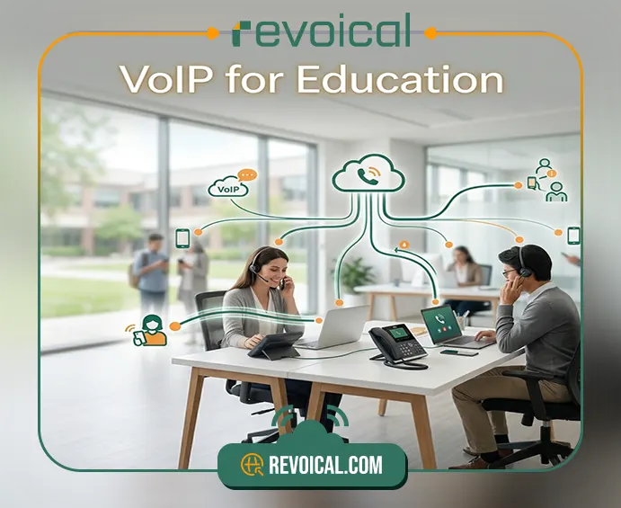 Voip system for educational institution